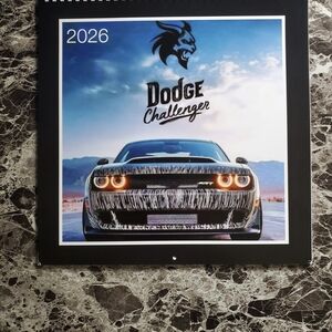 Dodge Challenger 2026 Calendar